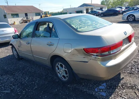 2003 Honda Accord 2.4 Lx from USA, damaged, VIN 1HGCM56303A022418